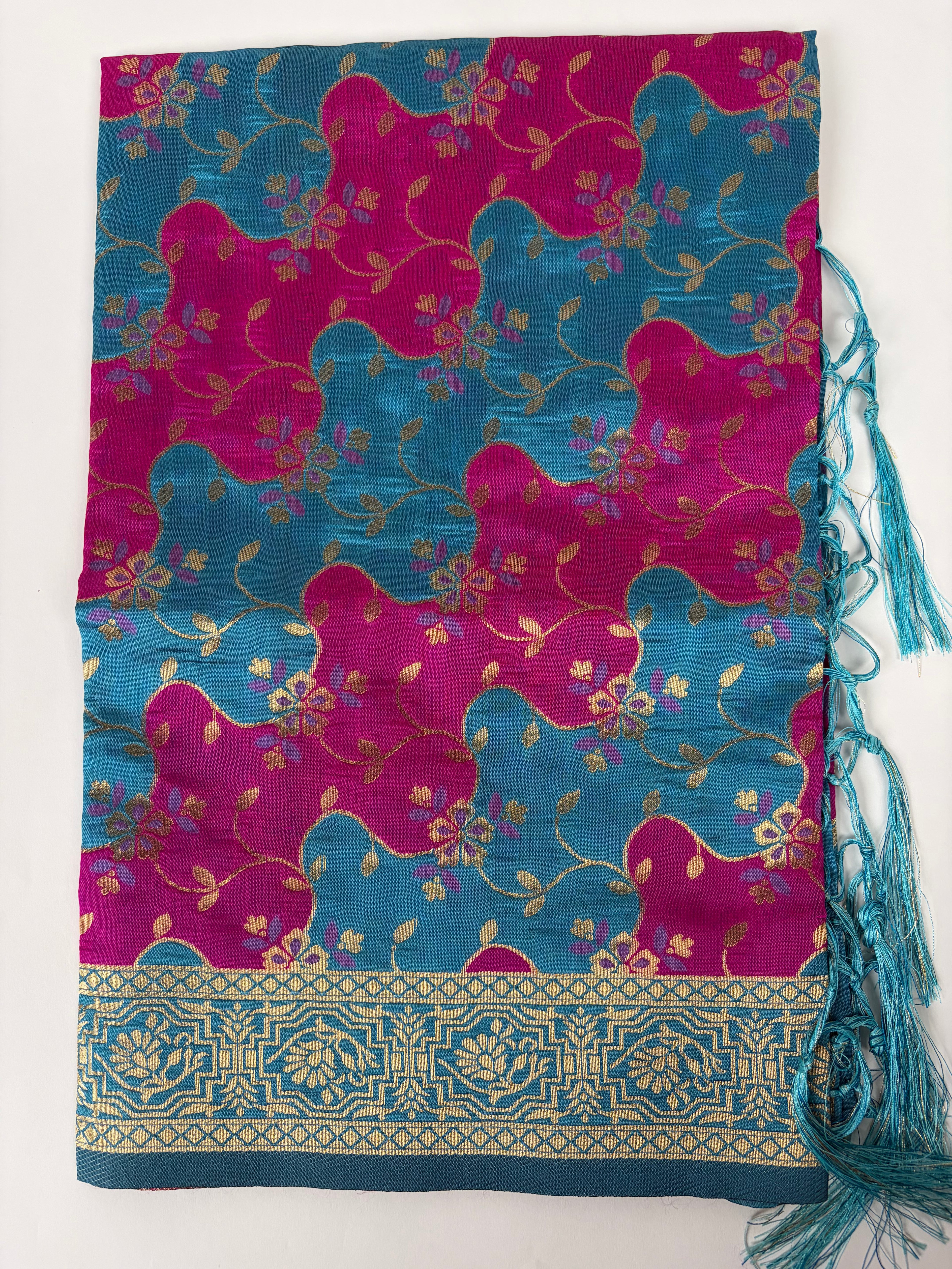 BANARASI RANGKAAT SILK DUPATTA