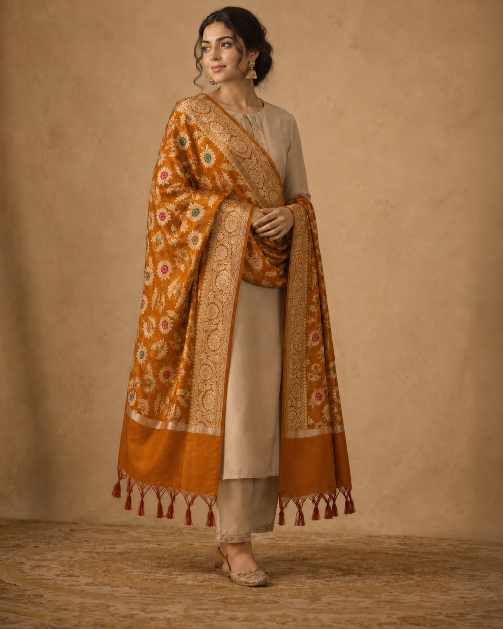 BANARASI ALFI COTTON DUPATTA