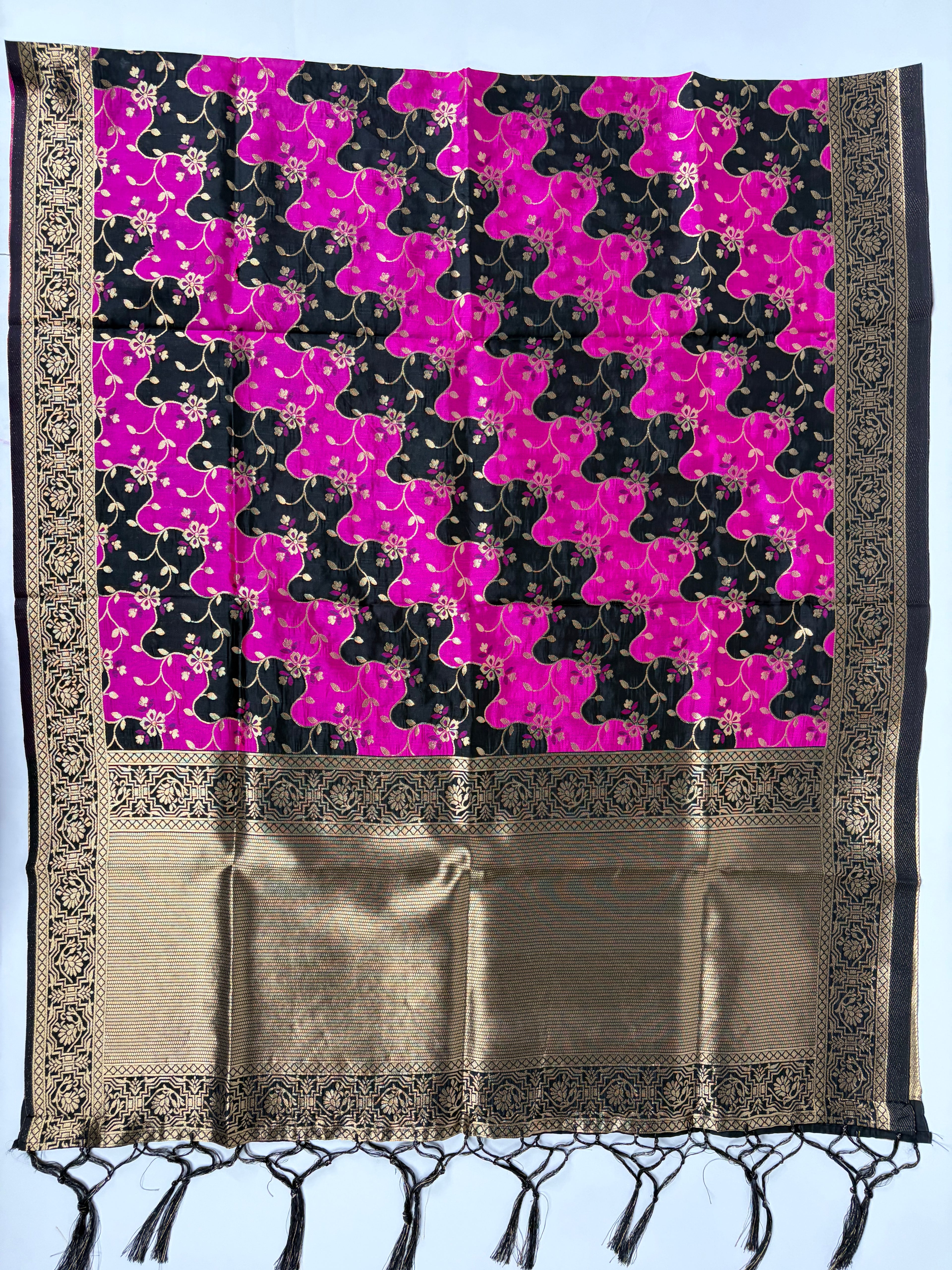 BANARASI RANGKAAT SILK DUPATTA