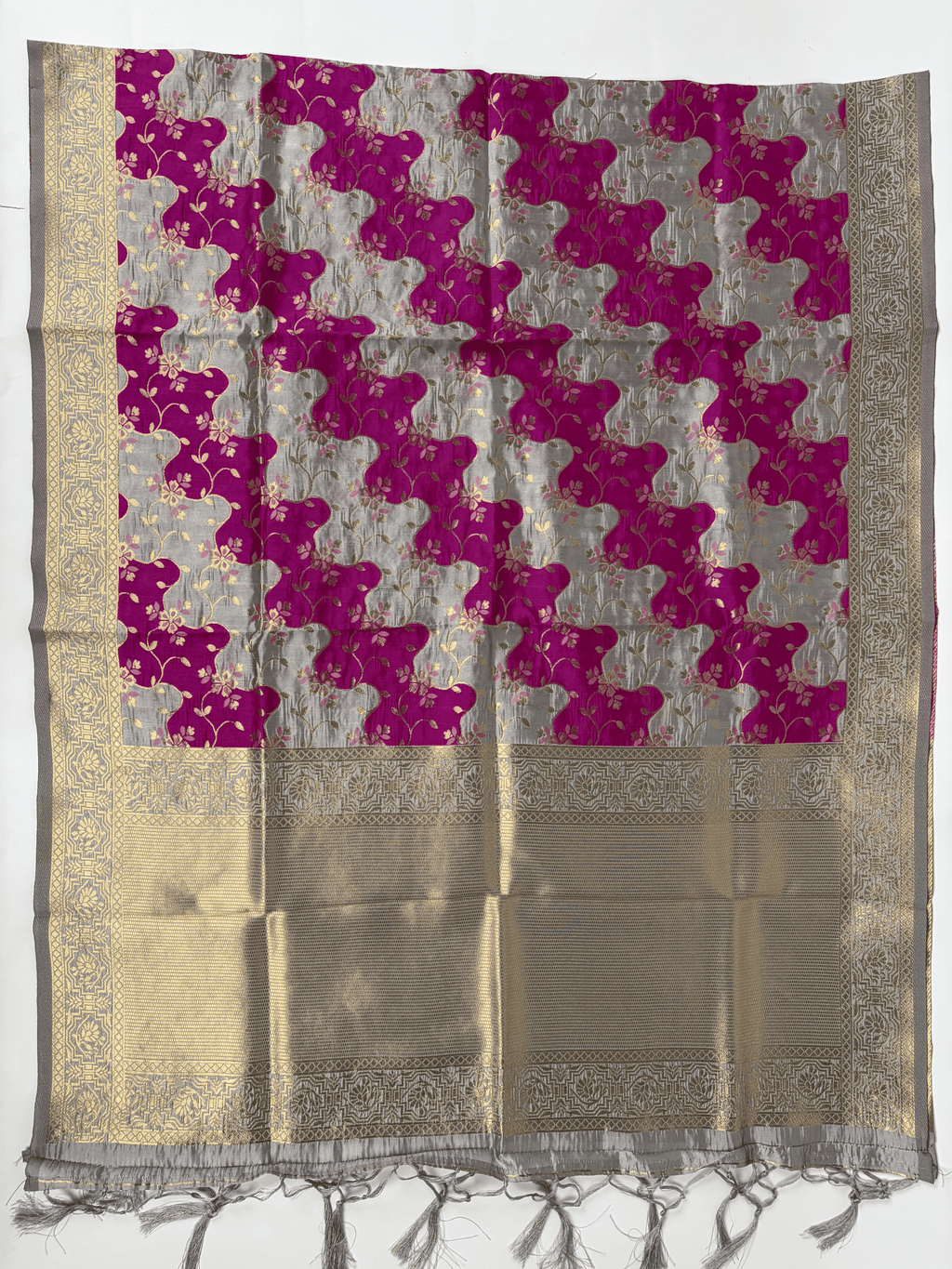 BANARASI RANGKAAT SILK DUPATTA