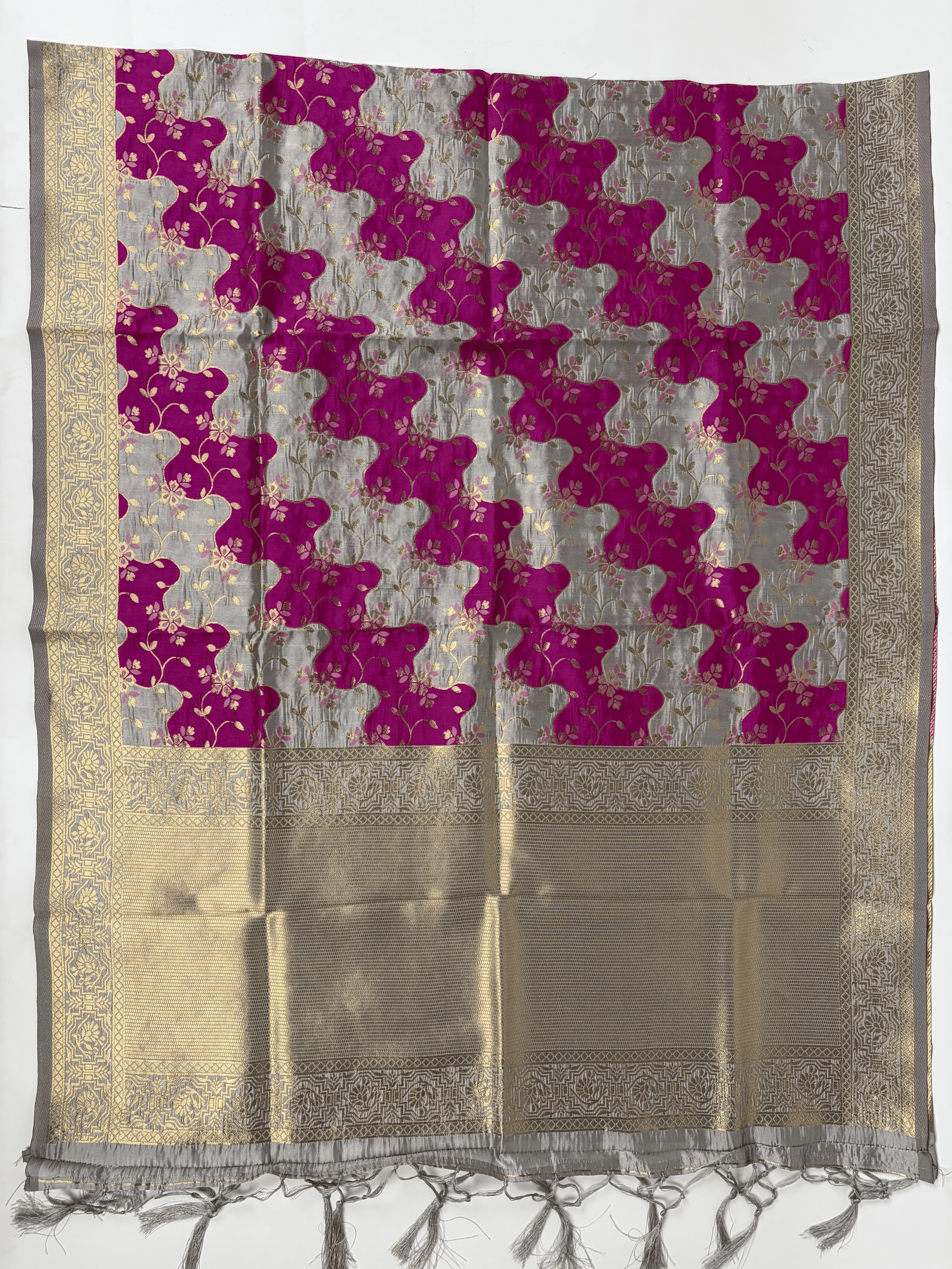 BANARASI RANGKAAT SILK DUPATTA