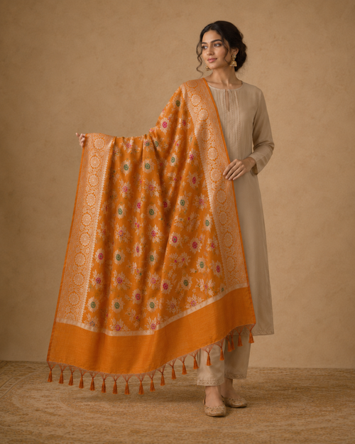 BANARASI ALFI COTTON DUPATTA