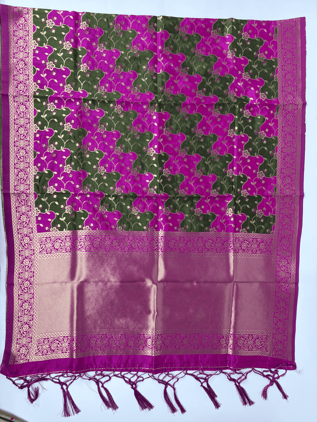 BANARASI RANGKAAT SILK DUPATTA