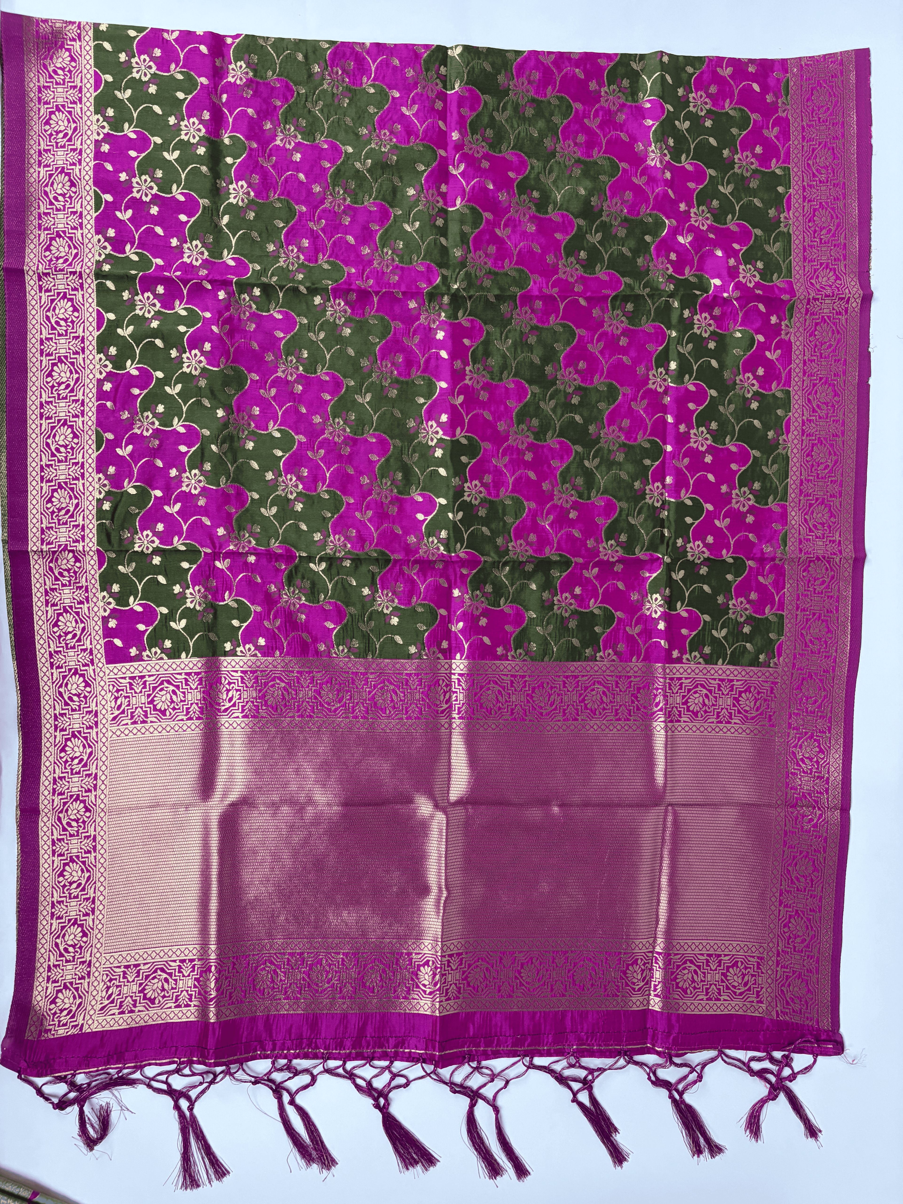 BANARASI RANGKAAT SILK DUPATTA