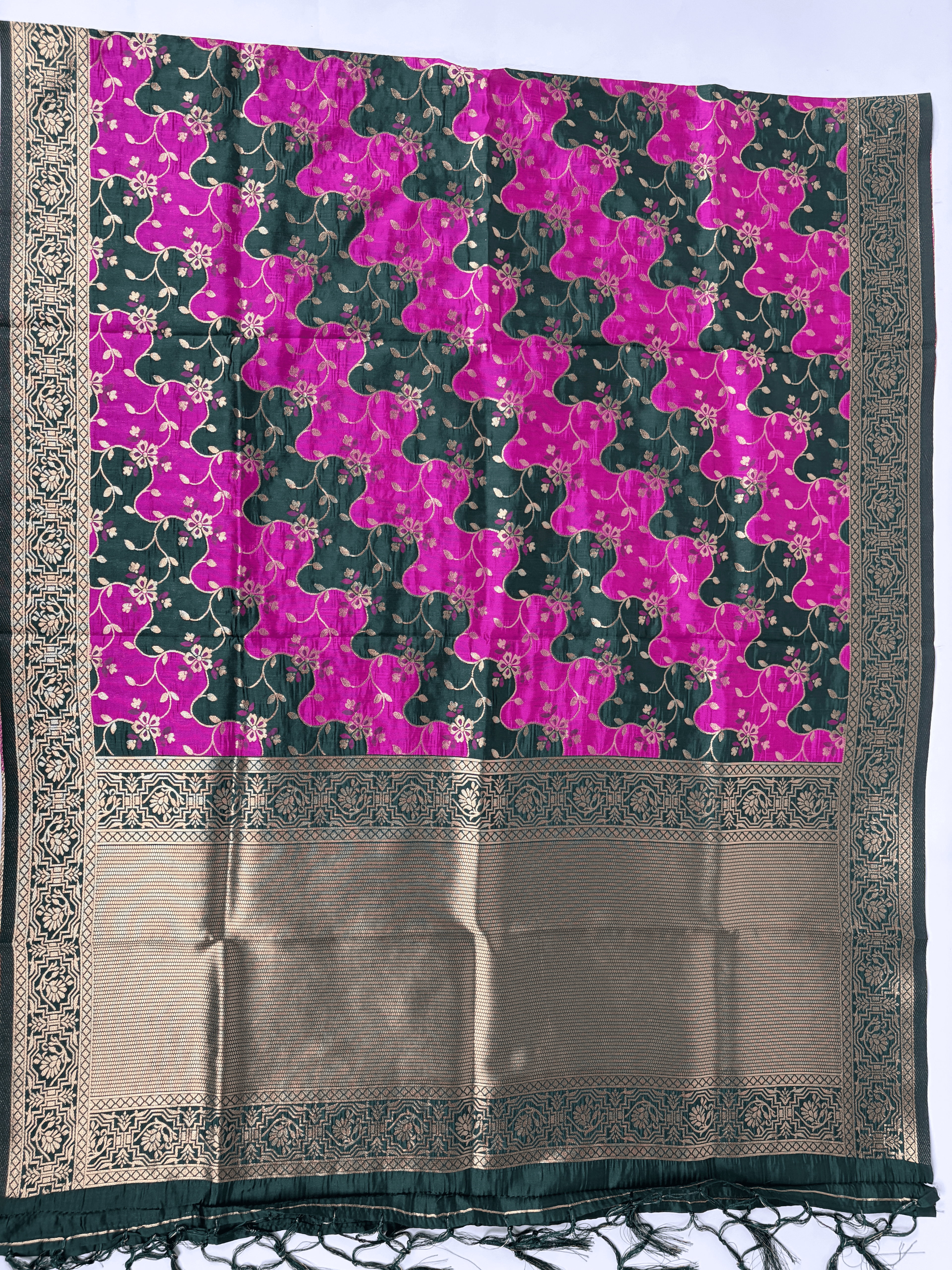 BANARASI RANGKAAT SILK DUPATTA
