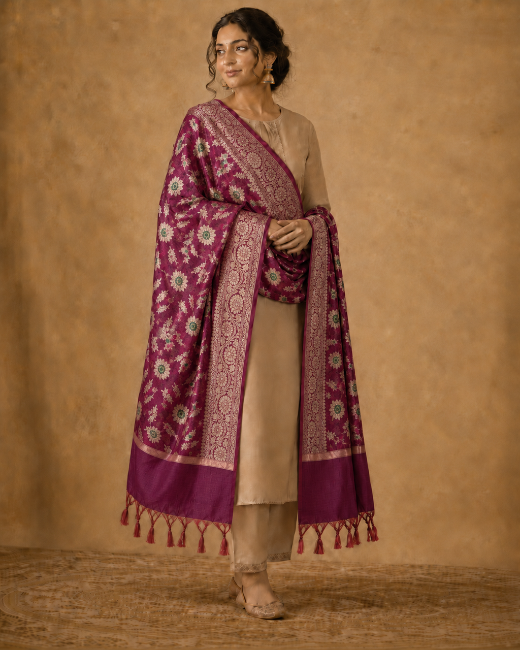 BANARASI ALFI COTTON DUPATTA