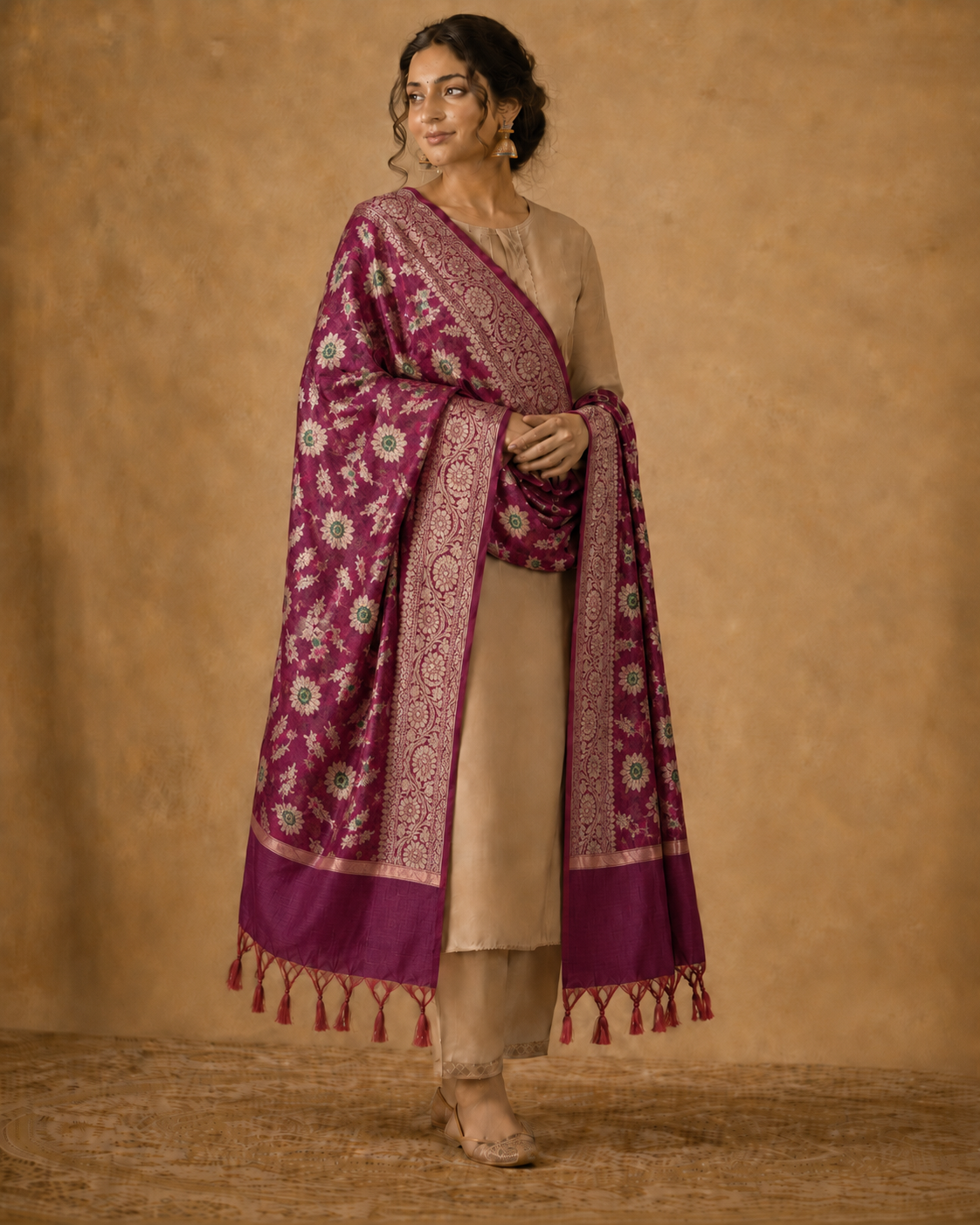BANARASI ALFI COTTON DUPATTA