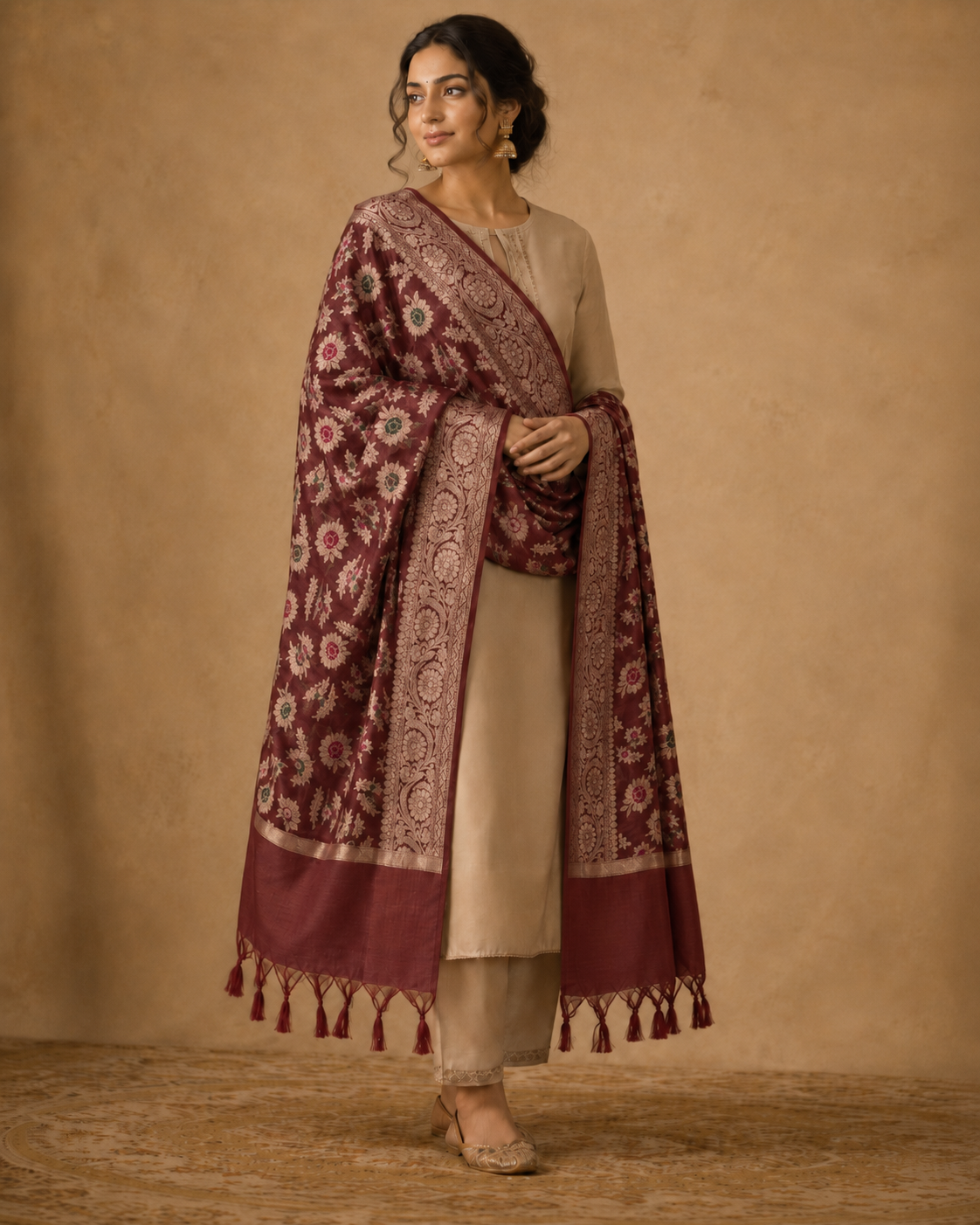 BANARASI ALFI COTTON DUPATTA