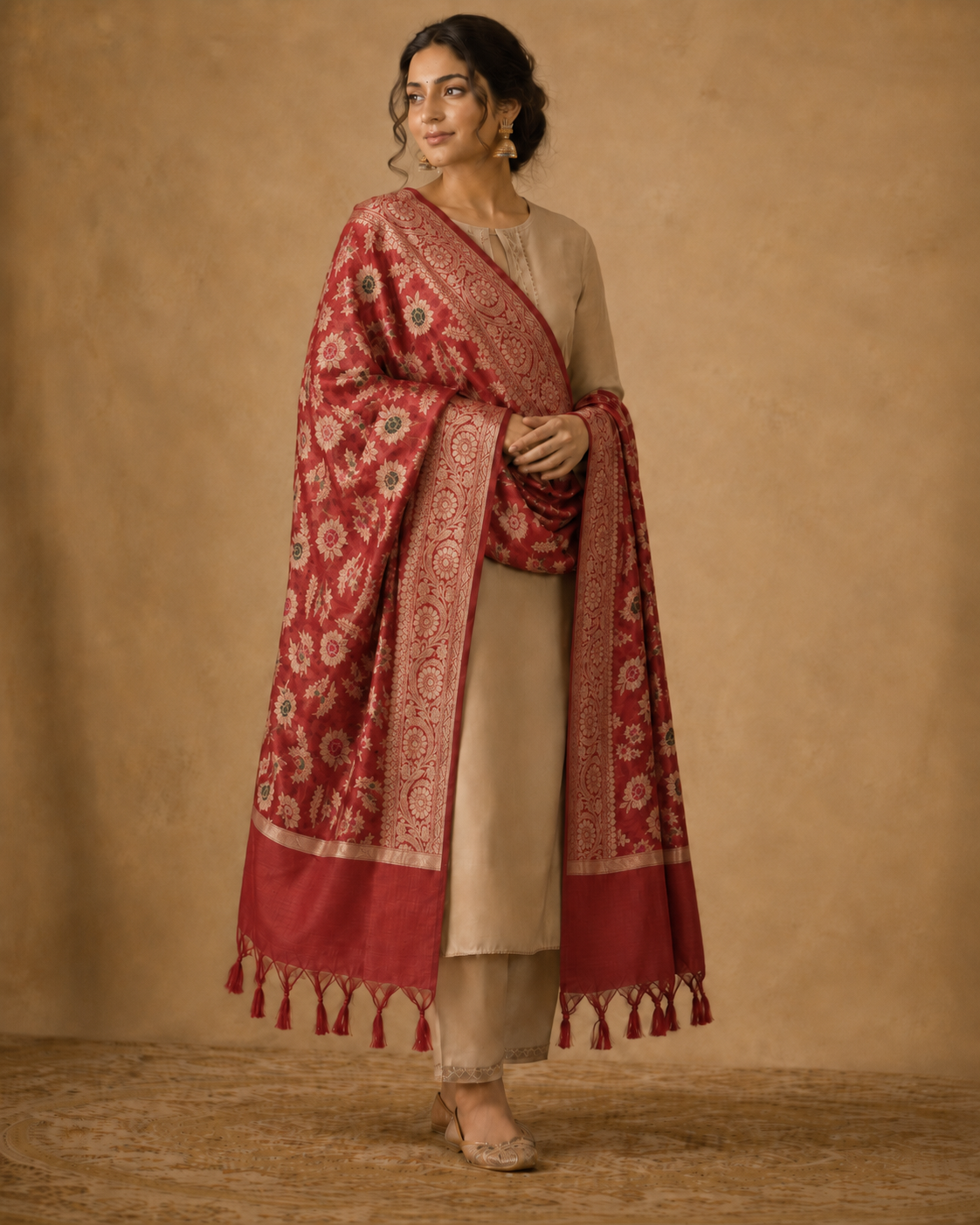 BANARASI ALFI COTTON DUPATTA