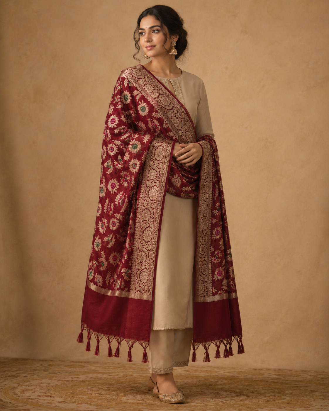 BANARASI ALFI COTTON DUPATTA