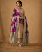 BANARASI RANGKAAT SILK DUPATTA