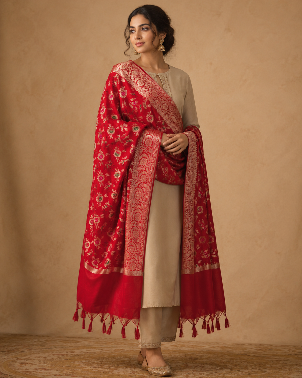 BANARASI ALFI COTTON DUPATTA