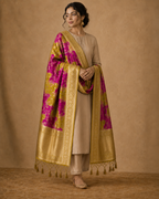 BANARASI RANGKAAT SILK DUPATTA