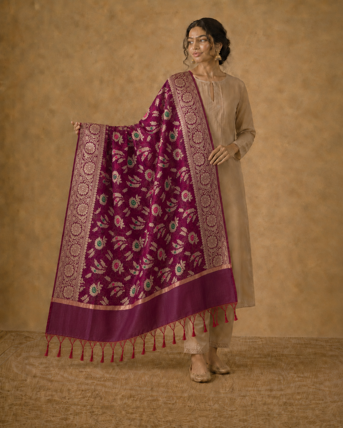 BANARASI ALFI COTTON DUPATTA