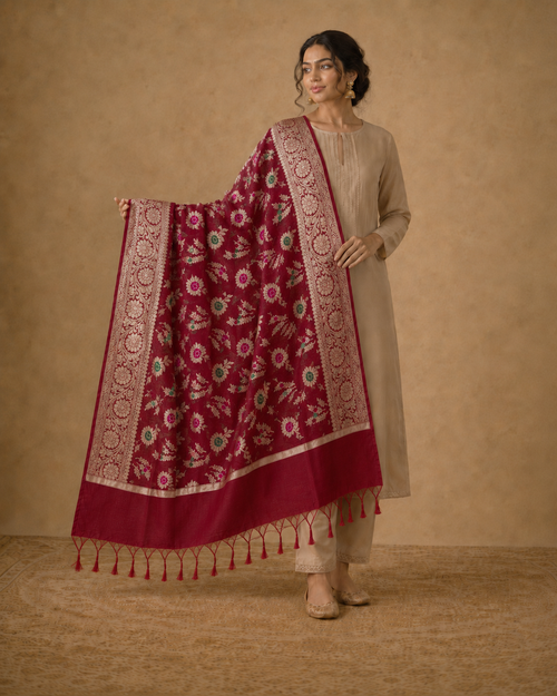 BANARASI ALFI COTTON DUPATTA