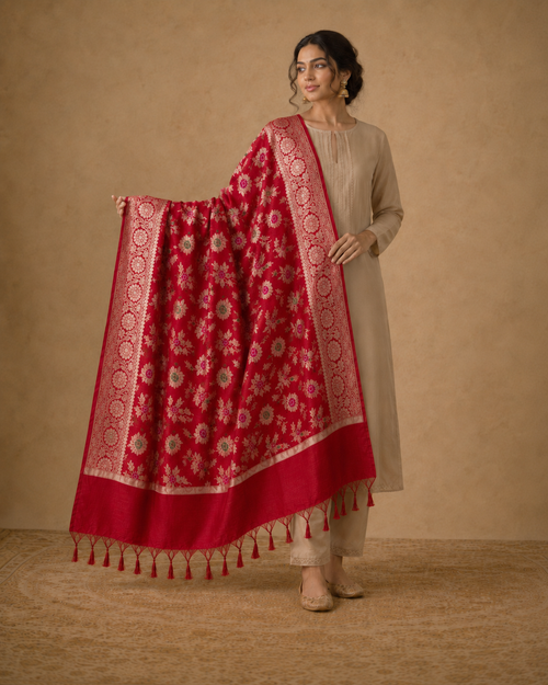 BANARASI ALFI COTTON DUPATTA