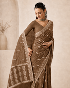 Banarasi Silk Linen Saree