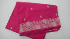 Banarasi Cross Pink Shades Booti Pattern Mashru Silk Saree