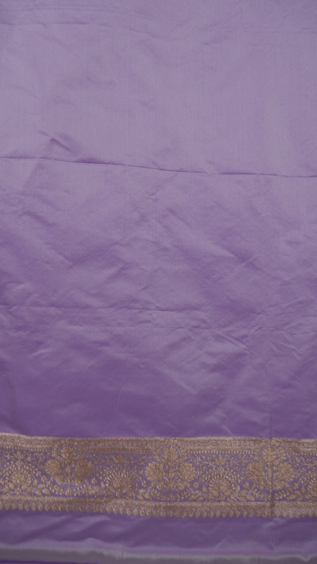 Banarasi Light Purple Katan Satin Silk Saree