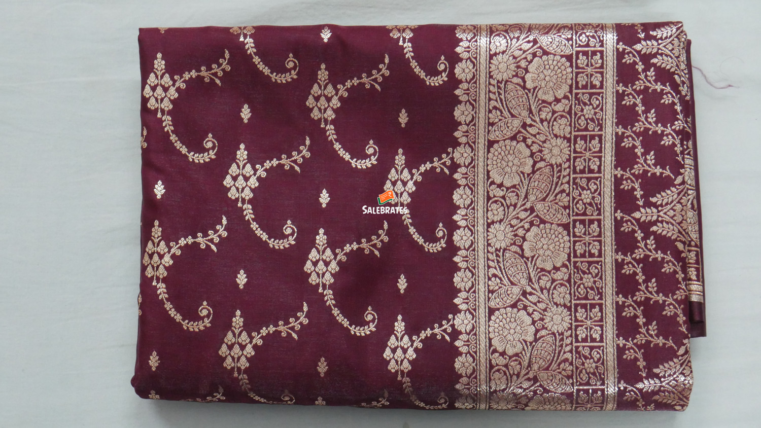 Banarasi Satin Silk Saree with Blouse